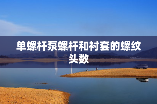 单螺杆泵螺杆和衬套的螺纹头数