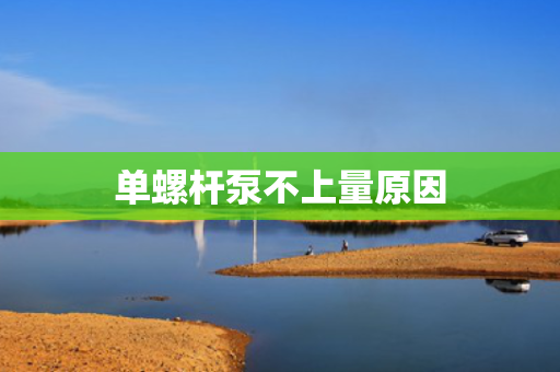 单螺杆泵不上量原因