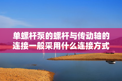 单螺杆泵的螺杆与传动轴的连接一般采用什么连接方式 单螺杆泵的螺杆与传动轴的连接一般采用什么连接方式