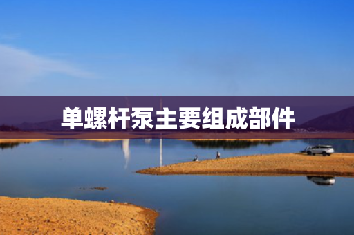 单螺杆泵主要组成部件