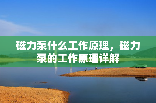 磁力泵什么工作原理，磁力泵的工作原理详解