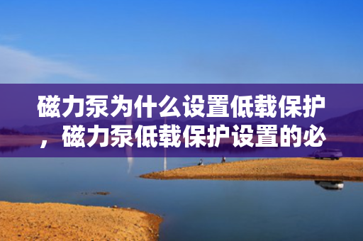 磁力泵为什么设置低载?；?，磁力泵低载保护设置的必要性解析