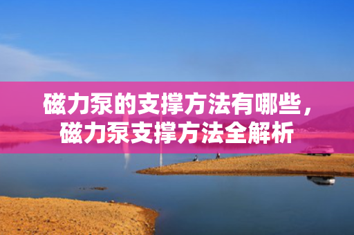 磁力泵的支撑方法有哪些，磁力泵支撑方法全解析