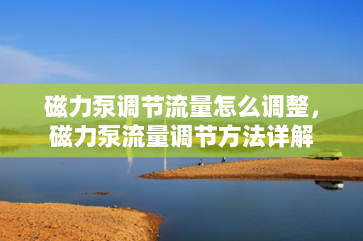 磁力泵调节流量怎么调整，磁力泵流量调节方法详解