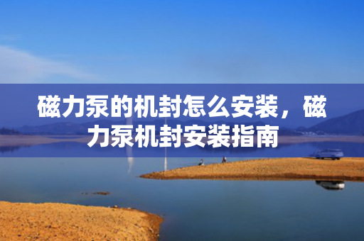 磁力泵的机封怎么安装，磁力泵机封安装指南