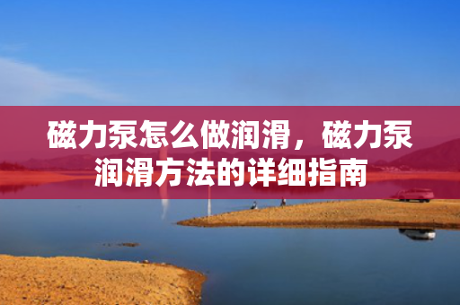 磁力泵怎么做润滑，磁力泵润滑方法的详细指南