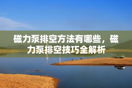 磁力泵排空方法有哪些，磁力泵排空技巧全解析