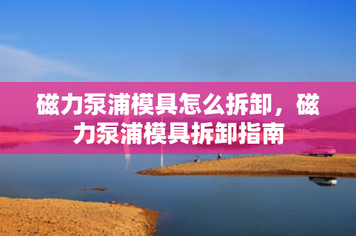 磁力泵浦模具怎么拆卸，磁力泵浦模具拆卸指南