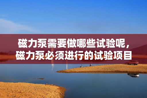 磁力泵需要做哪些试验呢，磁力泵必须进行的试验项目有哪些？