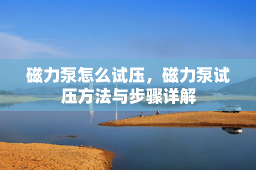 磁力泵怎么试压，磁力泵试压方法与步骤详解