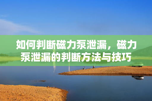 如何判断磁力泵泄漏，磁力泵泄漏的判断方法与技巧