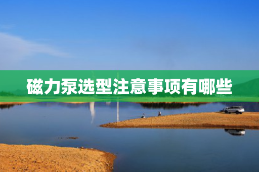 磁力泵选型注意事项有哪些