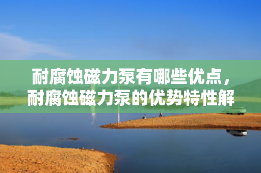 耐腐蚀磁力泵有哪些优点，耐腐蚀磁力泵的优势特性解析