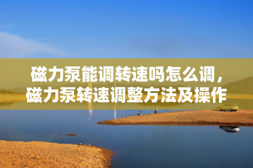 磁力泵能调转速吗怎么调，磁力泵转速调整方法及操作步骤