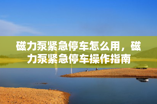 磁力泵紧急停车怎么用，磁力泵紧急停车操作指南