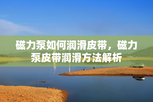 磁力泵如何润滑皮带，磁力泵皮带润滑方法解析