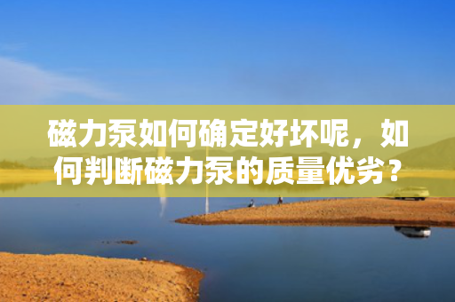 磁力泵如何确定好坏呢，如何判断磁力泵的质量优劣？