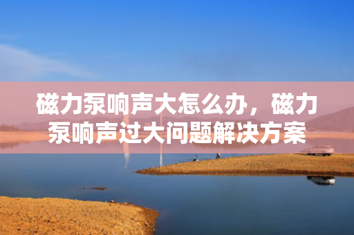 磁力泵响声大怎么办，磁力泵响声过大问题解决方案