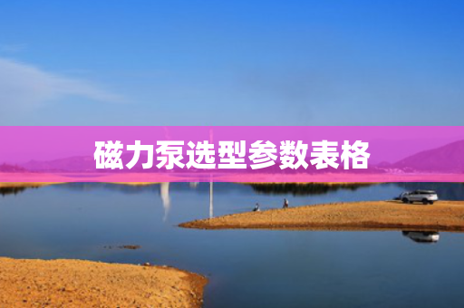 磁力泵选型参数表格 磁力泵选型参数表格