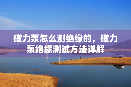 磁力泵怎么测绝缘的，磁力泵绝缘测试方法详解