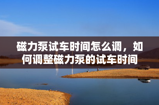 磁力泵试车时间怎么调，如何调整磁力泵的试车时间