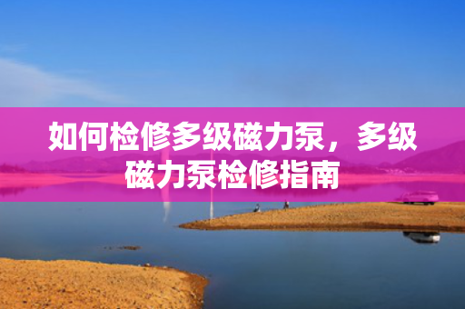 如何检修多级磁力泵，多级磁力泵检修指南