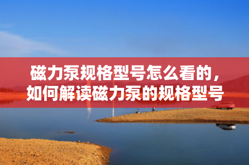 磁力泵规格型号怎么看的，如何解读磁力泵的规格型号