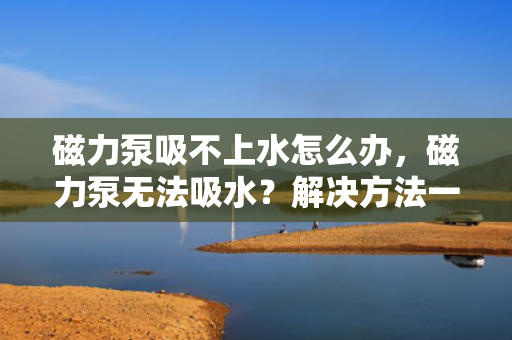 磁力泵吸不上水怎么办，磁力泵无法吸水？解决方法一览！