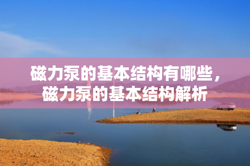 磁力泵的基本结构有哪些，磁力泵的基本结构解析