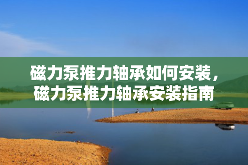 磁力泵推力轴承如何安装，磁力泵推力轴承安装指南