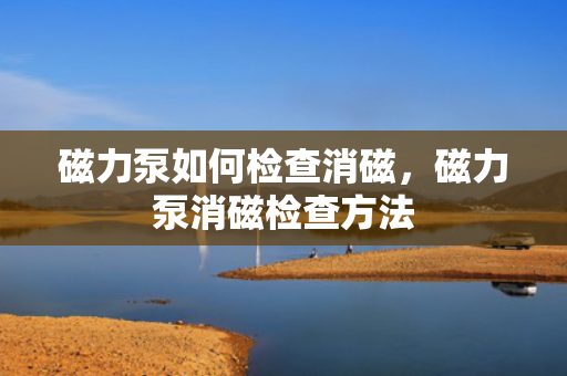 磁力泵如何检查消磁，磁力泵消磁检查方法