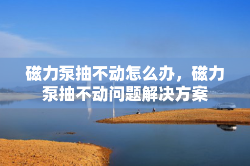 磁力泵抽不动怎么办，磁力泵抽不动问题解决方案