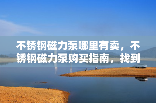 不锈钢磁力泵哪里有卖，不锈钢磁力泵购买指南，找到最可靠的购买渠道