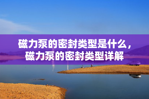 磁力泵的密封类型是什么，磁力泵的密封类型详解