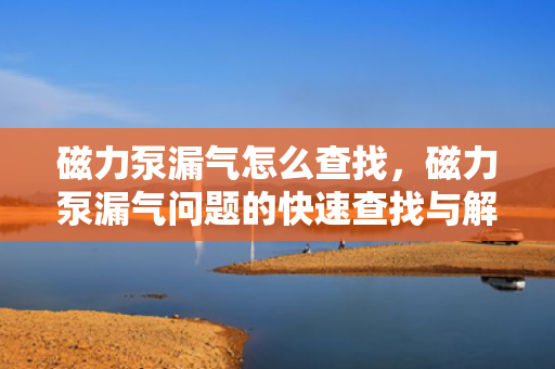 磁力泵漏气怎么查找，磁力泵漏气问题的快速查找与解决方法