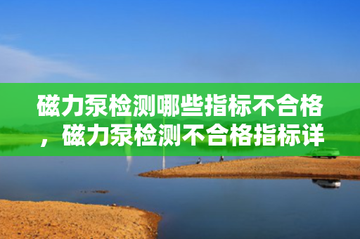 磁力泵检测哪些指标不合格，磁力泵检测不合格指标详解