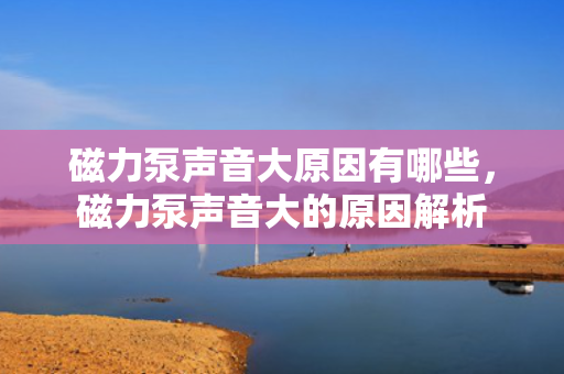 磁力泵声音大原因有哪些，磁力泵声音大的原因解析