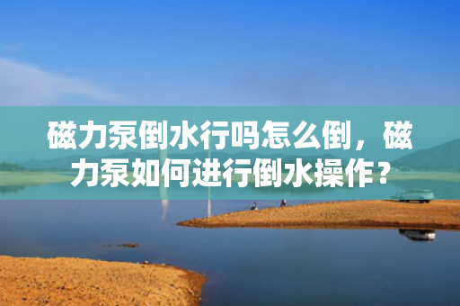 磁力泵倒水行吗怎么倒，磁力泵如何进行倒水操作？