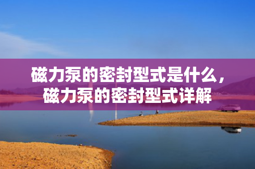 磁力泵的密封型式是什么，磁力泵的密封型式详解