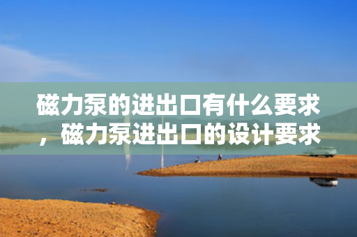 磁力泵的进出口有什么要求，磁力泵进出口的设计要求与规范