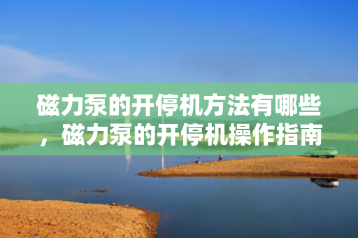 磁力泵的开?；椒ㄓ心男?，磁力泵的开?；僮髦改? title=