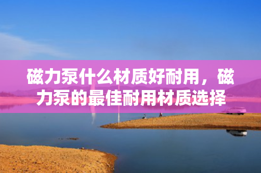 磁力泵什么材质好耐用，磁力泵的最佳耐用材质选择