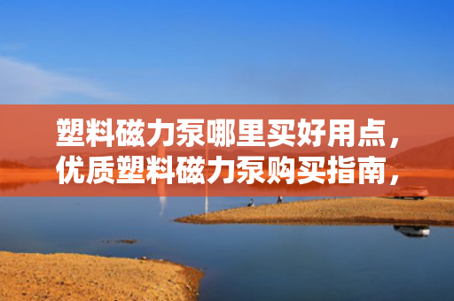 塑料磁力泵哪里买好用点，优质塑料磁力泵购买指南，哪里买更好用？