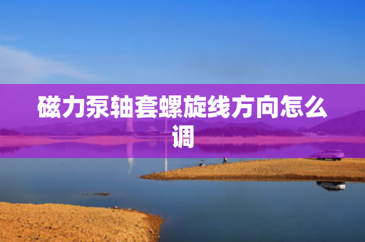 磁力泵轴套螺旋线方向怎么调