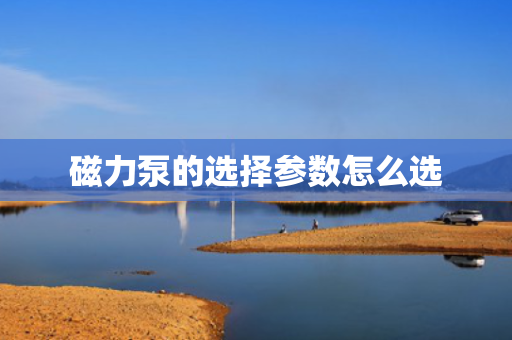 磁力泵的选择参数怎么选