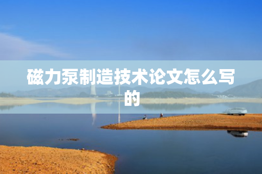 磁力泵制造技术论文怎么写的
