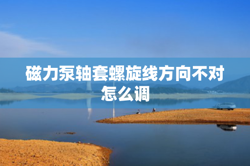 磁力泵轴套螺旋线方向不对怎么调