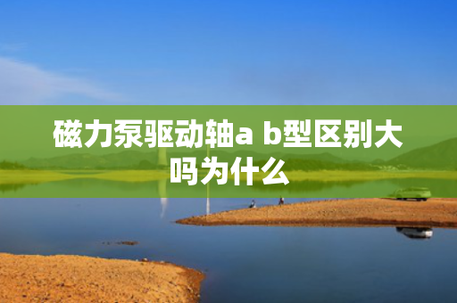 磁力泵驱动轴a b型区别大吗为什么