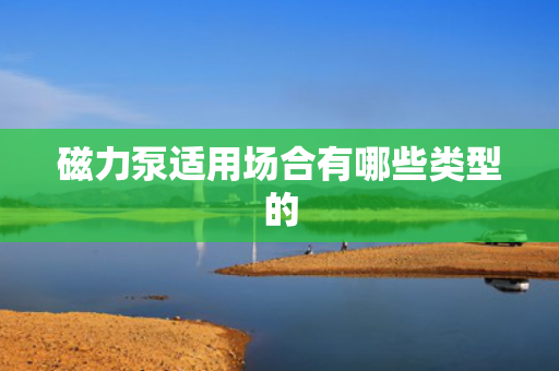 磁力泵适用场合有哪些类型的 磁力泵适用场合有哪些类型的