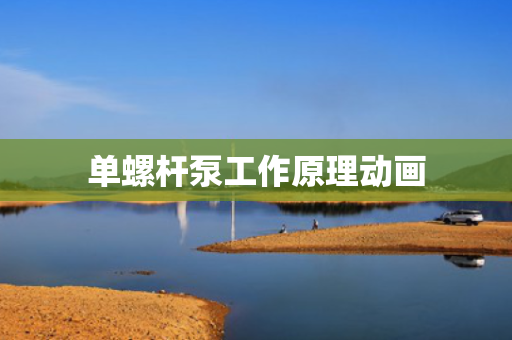 单螺杆泵工作原理动画